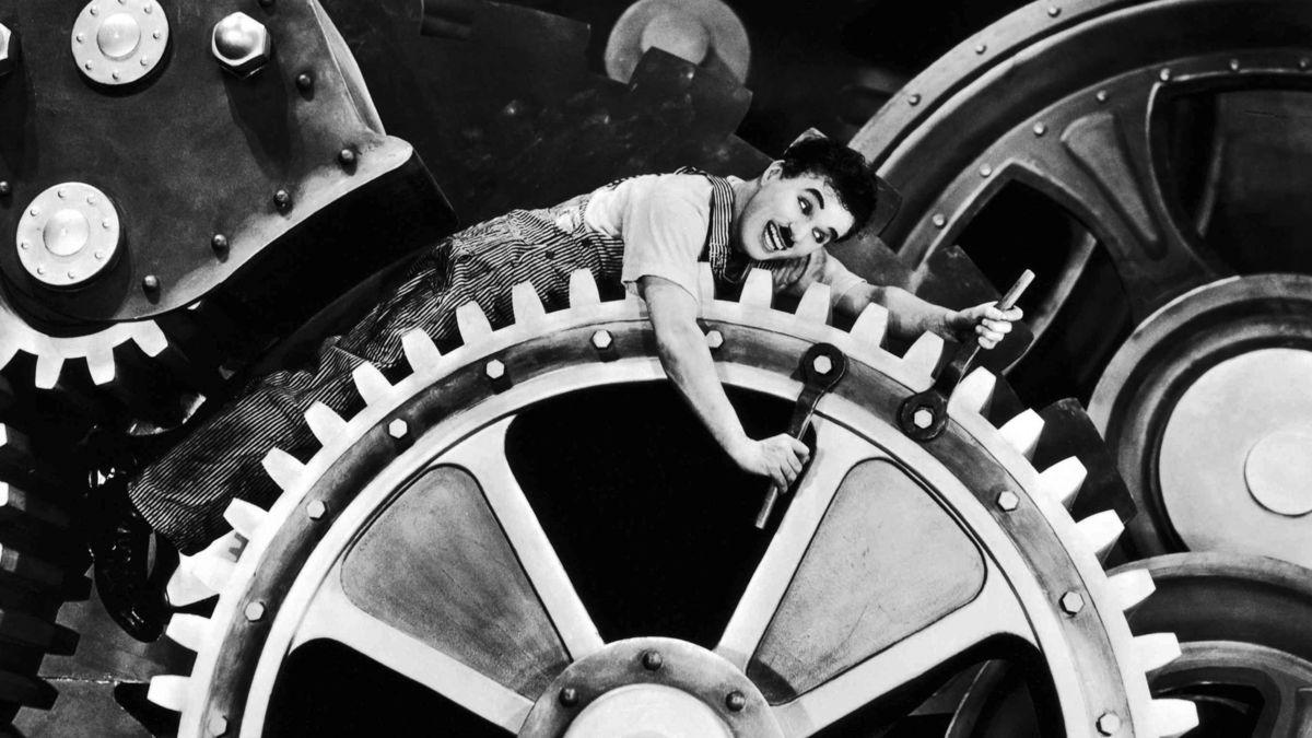 Charlie Chaplin in Modern Times