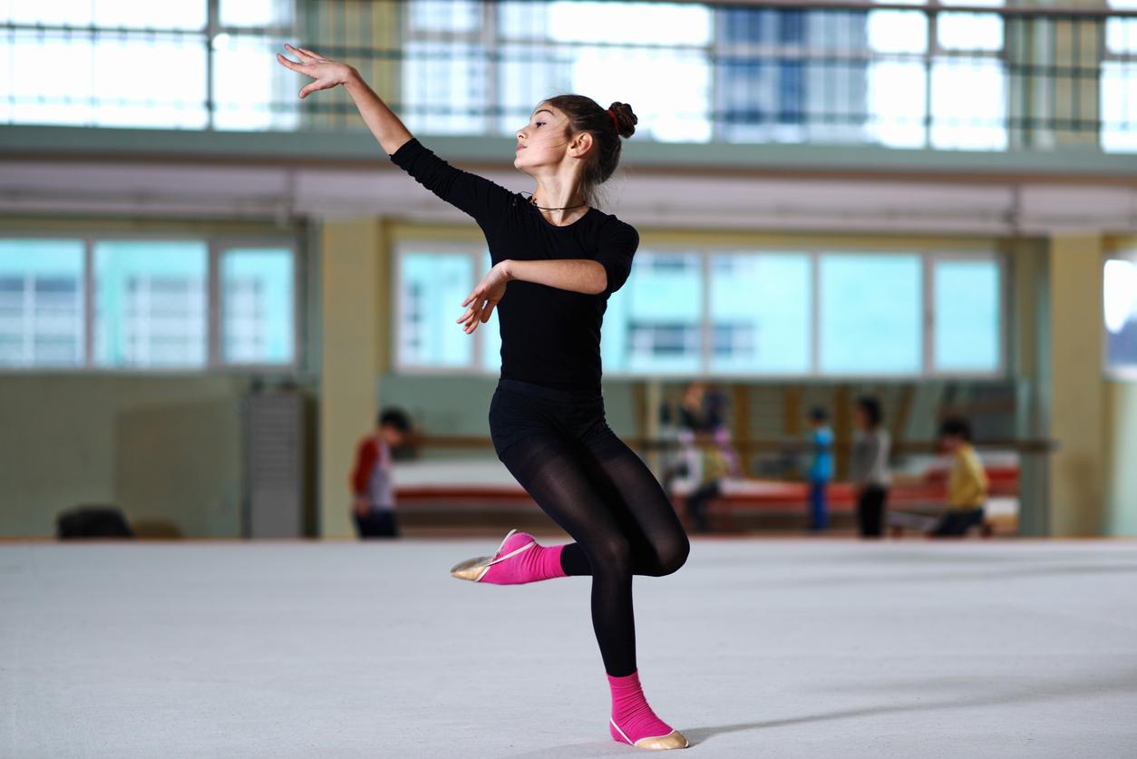 An individual dancing